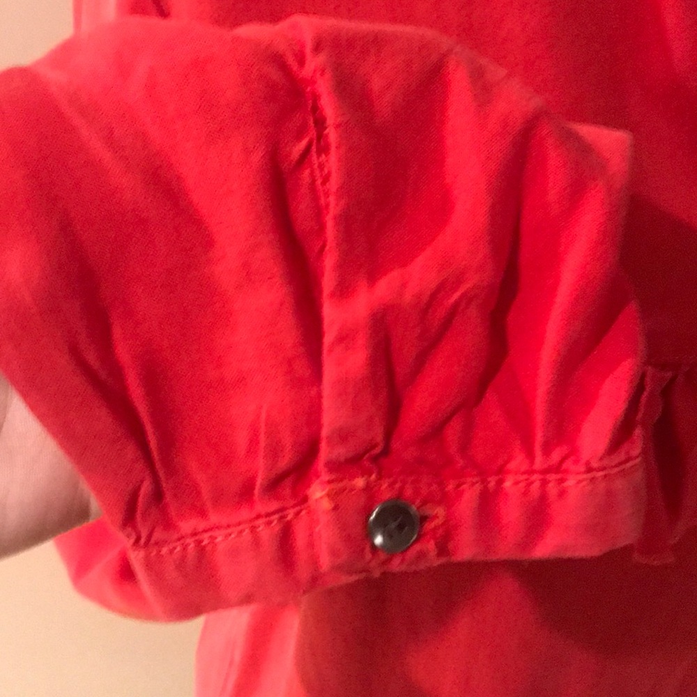 Velvet Heart Oversized Ruffle Top - Picture 6 of 8